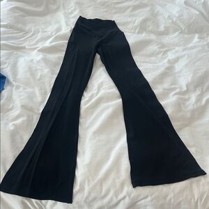 Aerie Black Flared Leggings